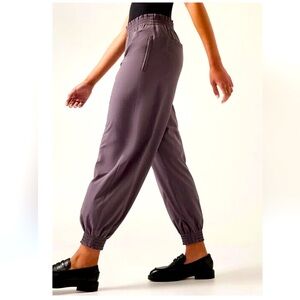 Athleta Dusk Violet Savannah Jogger Lifestyle Travel Work Pant size 22